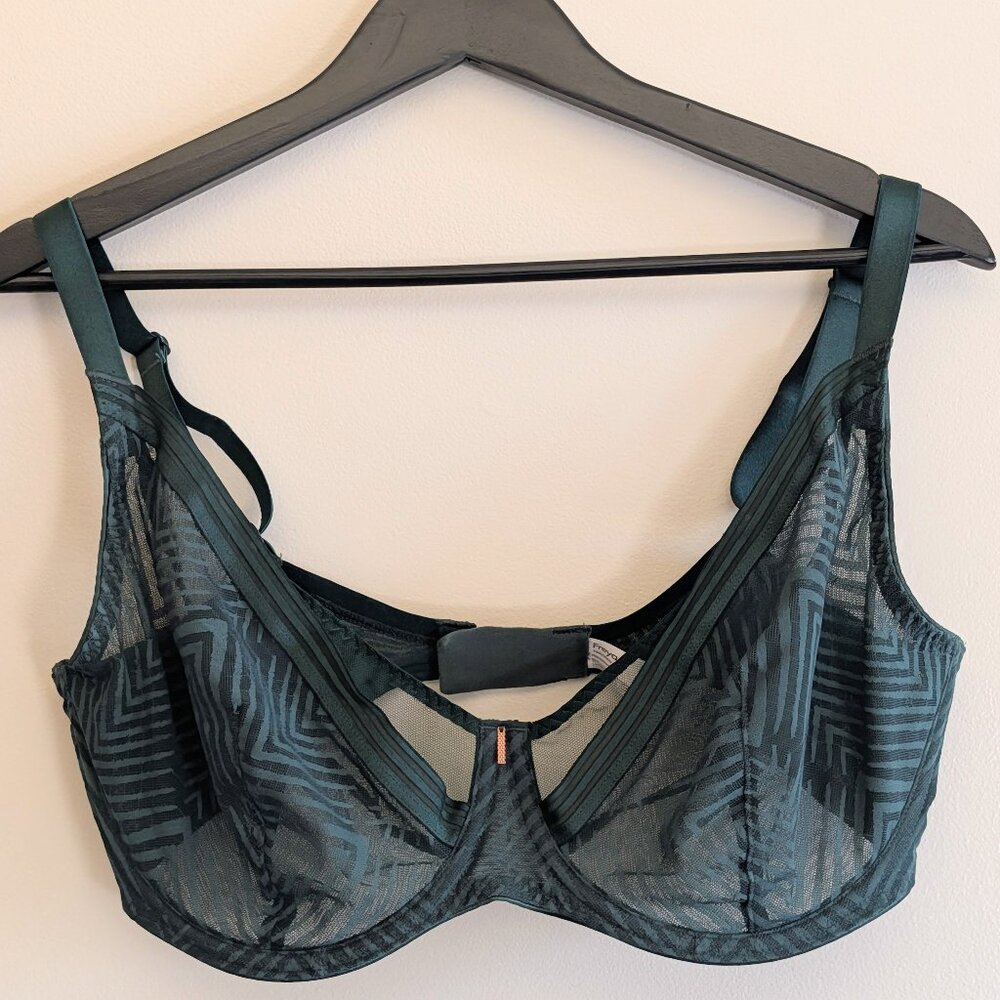 Freya Tailored High Apex Bra, Deep Emerald | 34G (UK)